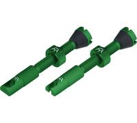 Peaty's Set de 2 válvulas Chris King Edition MK2 Tubeless verde SV 42 mm
