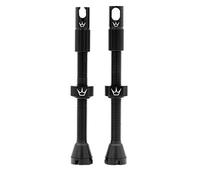 Peaty's Set de 2 válvulas Chris King Edition MK2 Tubeless negro SV 60 mm