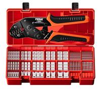 PEBA Crimpado JST PH 2.0 Kit de Conectores, con 21 estilos de conectores JST-PH/JST-SYP conector Kit，crimpadora 0,03-0,5 mm²/AWG 32-20 para conectores JST(XH/SM/PH/SYP), conectores Dupont