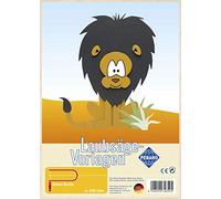 Pebaro 348S - Plantillas para Trabajar con Sierra de marquetería - Motivo: León