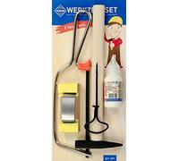 Pebaro 491 Juego de herramientas con martillo de acero, sierra, hoja de sierra de madera y broca de uñas, perfecto para artesanos de hobby