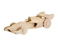 PEBARO 850/11 - Set de Manualidades de Madera - Motivo: Auto de Carrera fórmula 1