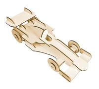 Pebaro 850/11L-Juego de construcción Coche de Carreras con láser, 3D, Rompecabezas de Madera (Peter Bausch GmbH & Co. KG 850/11L)