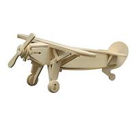 Pebaro 850/9 - Puzzle 3D de Madera con diseño de avión Deportivo, Multicolor