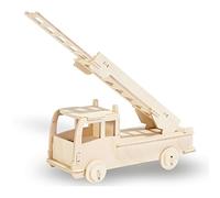 Pebaro 851/2 - Set de Manualidades de Madera - Motivo: Auto de Bomberos