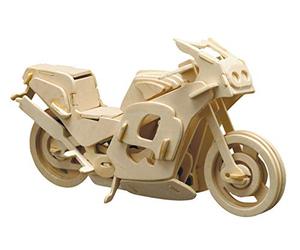 Pebaro 865/8 - Set de Manualidades de Madera - Motivo: Motocicleta de Carrera