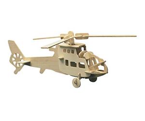 Pebaro Donau Elektronik M850-3 - Helicóptero de Madera, Multicolor