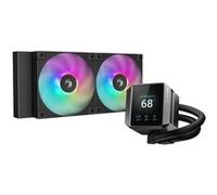 DeepCool Mystique 240 ARGB Kit de Refrigeración Líquida 240mm LCD Negro