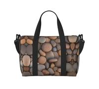 Pebbles in The Beach - Bolsa de viaje ligera para hombres y mujeres, bolsa de viaje impermeable para viajes de fin de semana al gimnasio