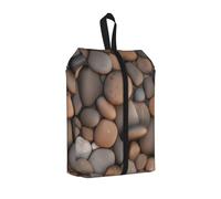 Pebbles in the Beach - Bolsa de zapatos para viajes, impermeable, organizador de zapatos para maleta, bolsa de almacenamiento 3 en 1 para entrenadores de gimnasio