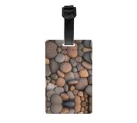 Pebbles in The Beach - Etiquetas de equipaje para bolsas de golf, bolsas de gimnasio, maletas, etc.