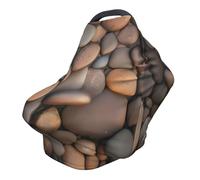 Pebbles in The Beach - Funda versátil para silla de paseo con impresión completa, especialmente diseñada para tu bebé