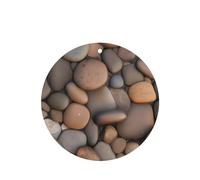 Pebbles in the beach - Juego de 4 ambientadores de coche con aroma a lavanda de larga duración para el interior del vehículo, decoración de fragancia impresa de doble cara para armarios de coche y