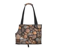 Pebbles in the beach - Transportín para mascotas pequeño adecuado para centros comerciales, aviones, autobuses y metro