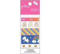 Pebbles Live Life HAP WASHI 8 Rolls, 4 a 6 Yardas Cada una, talla única, 42