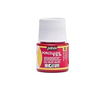 Pébéo 024-006 - Pintura para Tejidos y Telas, Color Rojo