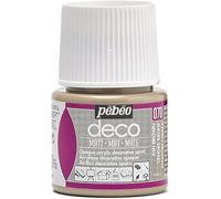 Pébéo 204070 70 Ash Brown - Pintura acrílica (Mate, 45 ml), Color marrón Ceniza