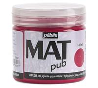 Pébéo 256007 acrílico mate Pub rojo carmín 140 ml