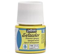 Pébéo Tinte opaco tornasolado Setacolor 295036 – 45 ml Amarillo intenso