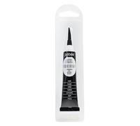 Pebeo 390100 Vitrail Cristal Veces Color contornos Pasta 20 ml Tube blíster, Negro
