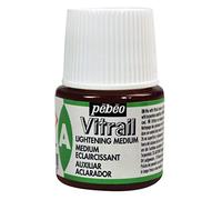 PEBEO 45 ml Vitrail Blanqueante Media de Efecto de vidriera Vidrio Pintura, Transparente