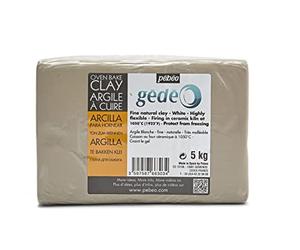 Pébéo 766303 Arcilla para cocer Blanco Pan de 5 kg