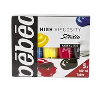 Pébéo 833000 Pack Primarios 5 tubos 100 ml surtidos