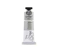 Pébéo 908351 - Pintura para Tejidos y Telas, Color Plateado
