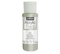 PEBEO Acrílico de 59 ml, Color, Perla Blanca, 1 Count (Pack of 1)