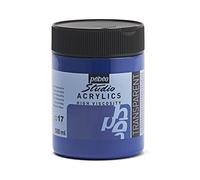 Pebeo Acrílico Fine Studio - Pintura Acrílica, 500 ml, Azul (Azul De Phtalocianina)