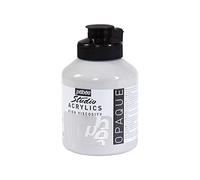 Pébéo Pintura acrílica Fine Studio – 500 ml – Gris (Gris Neutre)