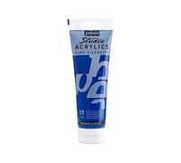 Pébéo - Acrílico Fine Studio - Pintura acrílica Azul - Azul de Phtalocianina - 100 ml