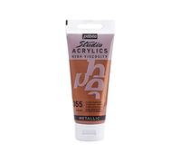 Pébéo - Acrílico Fine Studio - Pintura acrílica Cobre - Cobre - 100 ml