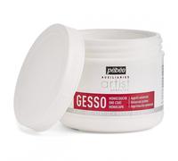 Pebeo Artista Acrílico Y Aceite Auxiliares Gesso Uno Abrigo Universal Base 500ml