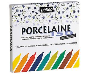 Pébéo Bala de Porcelana 150, Cobre Metal Aleación de Acero, Punta Redonda de Colores Surtidos, 1 Count (Pack of 1)