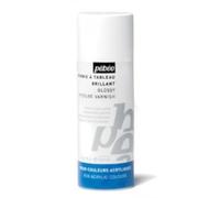 Pebeo - Barniz Brillante 400 ml Base de disolvente, Transparente