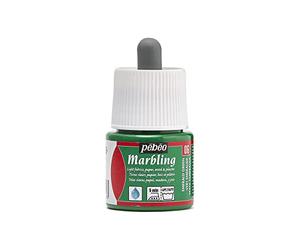 Pébéo - Botella Marmoleado 45ml Verde Esmeralda - Pintura Efecto Mármol Pintura Color Acabado Brillante - Marmoleado en Superficies Ligeras y Porosas - 45ml - Verde Esmeralda