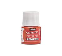 Pebeo - Cerámica - Color opaco para terracota, cerámica y loza - Botella 45 ml, Naranja