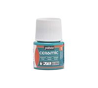 Pebeo - Cerámica - Color opaco para terracota, cerámica y loza - Botella 45 ml, Turquesa