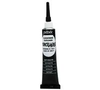 Pébéo - Esmalte para Porcelana (20 ml), Color Negro