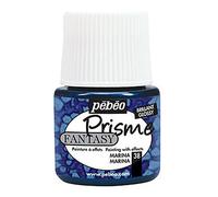 Pebeo Fantasy Prisme - Pintura multisuperficie para manualidades, 45 ml, color azul marino