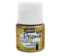 PEBEO Fantasy Prisme - Pintura multisuperficie para manualidades (45 ml), color dorado