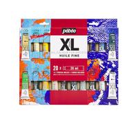 PEBEO Fine XL Oil-Estuche de Pintura al Óleo, Colores complementarios, 20 x 20 ml
