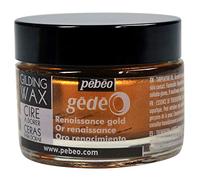 Pebeo Gédéo Gilding 30 ml, Cera, Oro renacentista, 5,5 x 5,5 x 4,5 cm