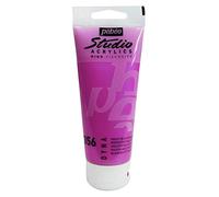 PÉBÉO - Lote de 6 pinturas acrílicas para estudio, tubo morado/azul, iridiscente 100 ml