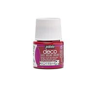 PEBEO - Pintura acrílica multisoporte - Color Opaco - Acabado Brillante - Color Rojo Terciopelo - 45ml