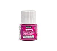 Pebeo - Pintura acrílica multisoporte - Color Opaco - Acabado Brillante - Color Rosa Brillante - 45ml