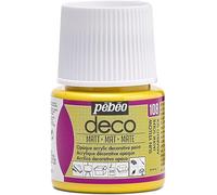 PEBEO - Pintura acrílica multisoporte - Color Opaco - Acabado Mate - Color Amarillo Sol - 45ml