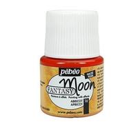 Pebeo - Pintura de Manualidades Fantasy Moon - Multi Superficie - 45ml - VARIOS COLORES - Albaricoque