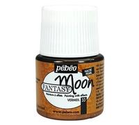 Pebeo - Pintura de Manualidades Fantasy Moon - Multi Superficie - 45ml - VARIOS COLORES - Bermellón